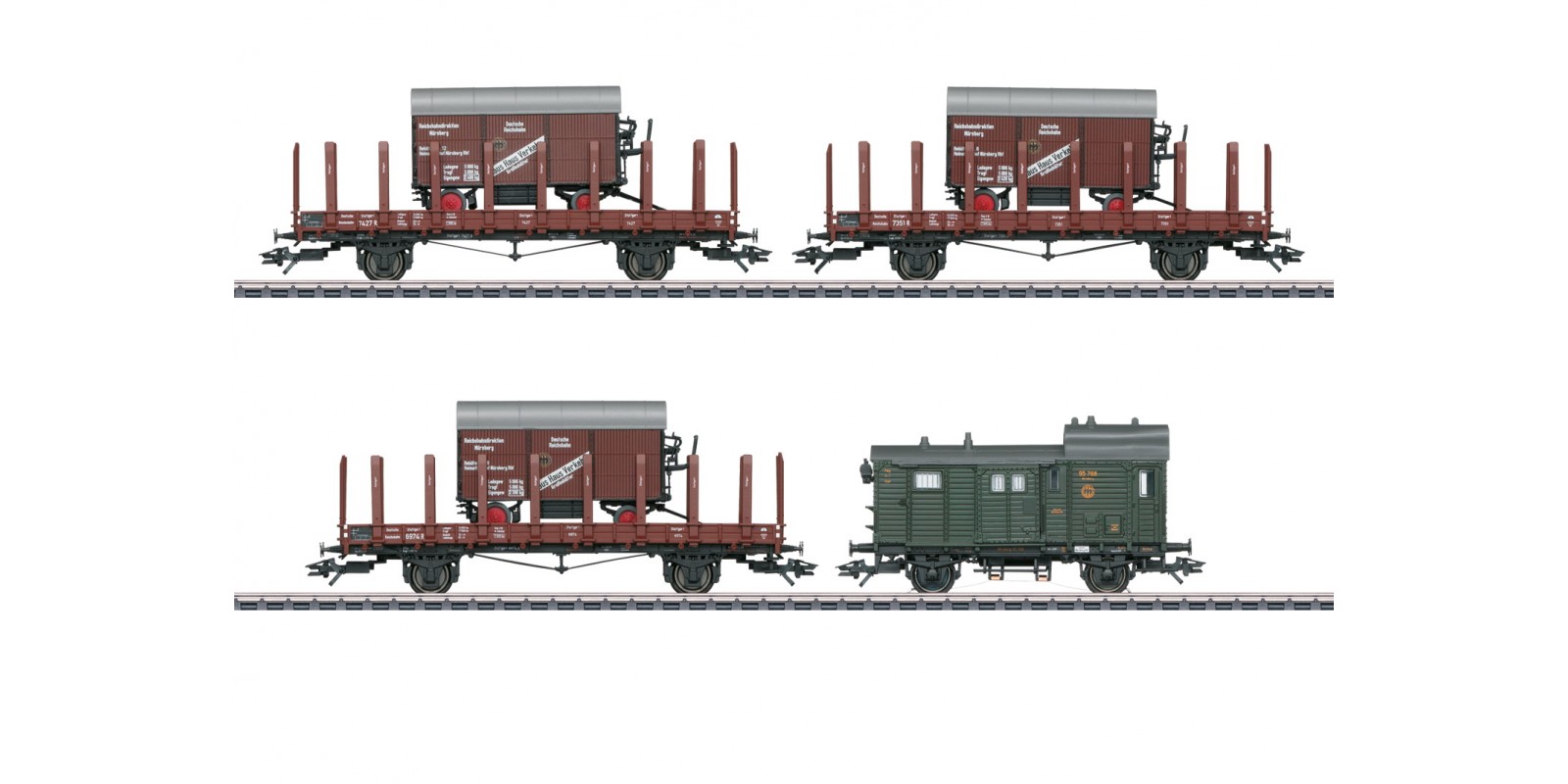 48829 Freight Car Set