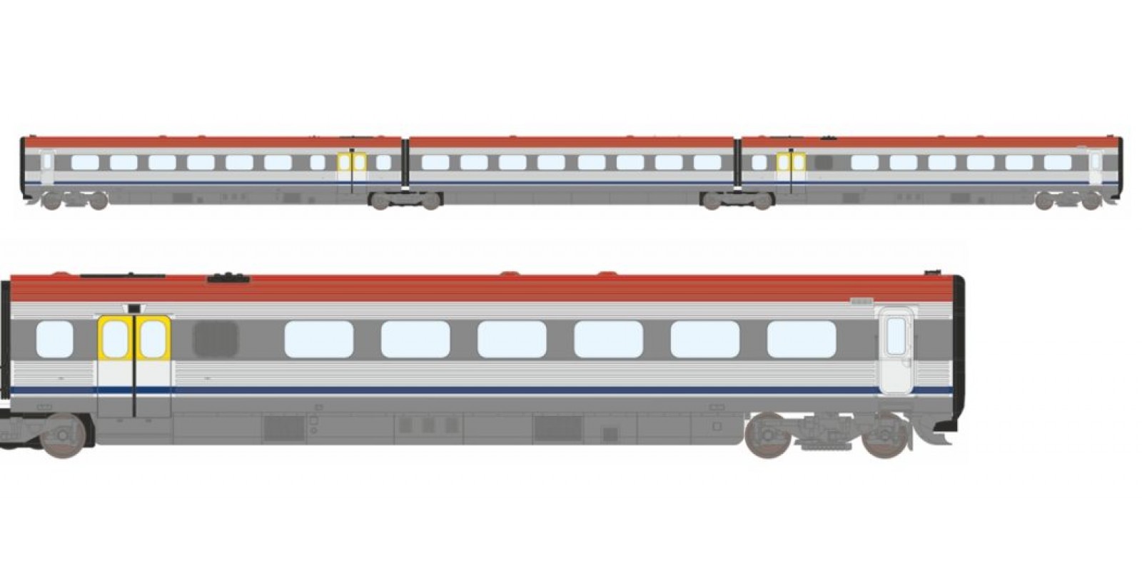 DK8751024 Kalmar Länstrafik “Kustpilen” 1384 DC with LokSound