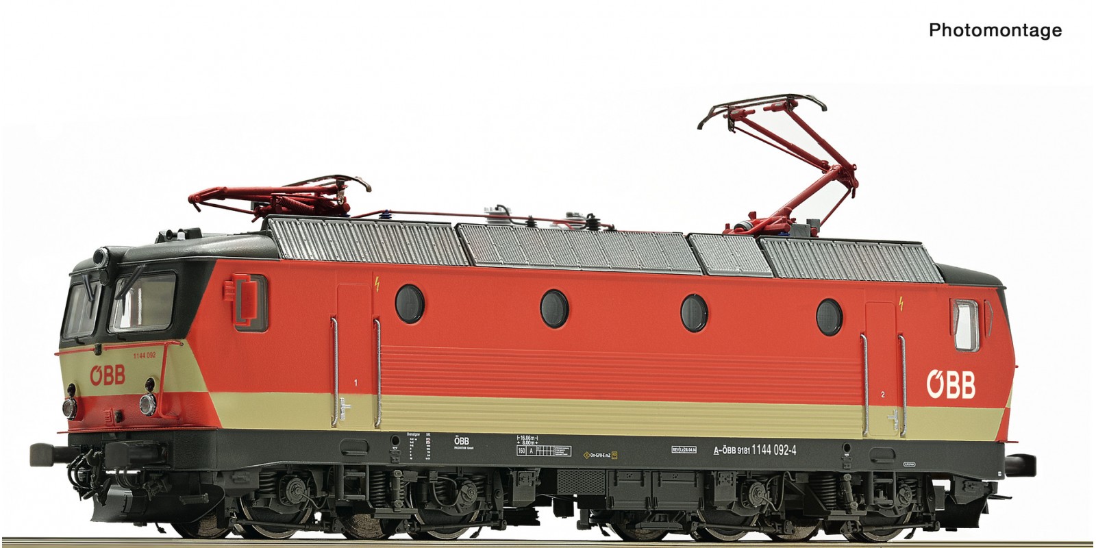 RO70439 Electric locomotive 1144 092-4, ÖBB