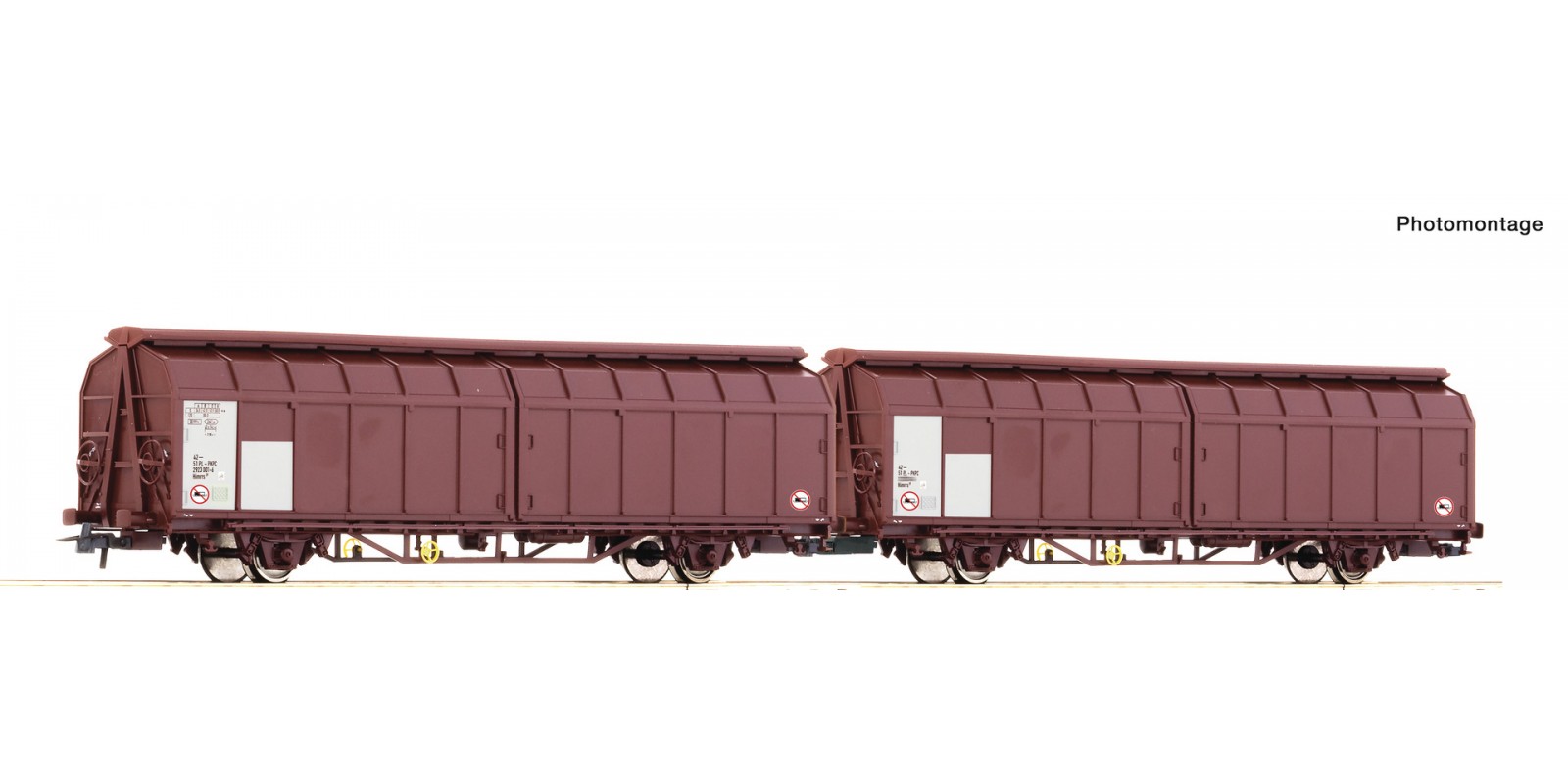 RO6600096 Sliding-wall wagon double  unit, PKP Cargo         