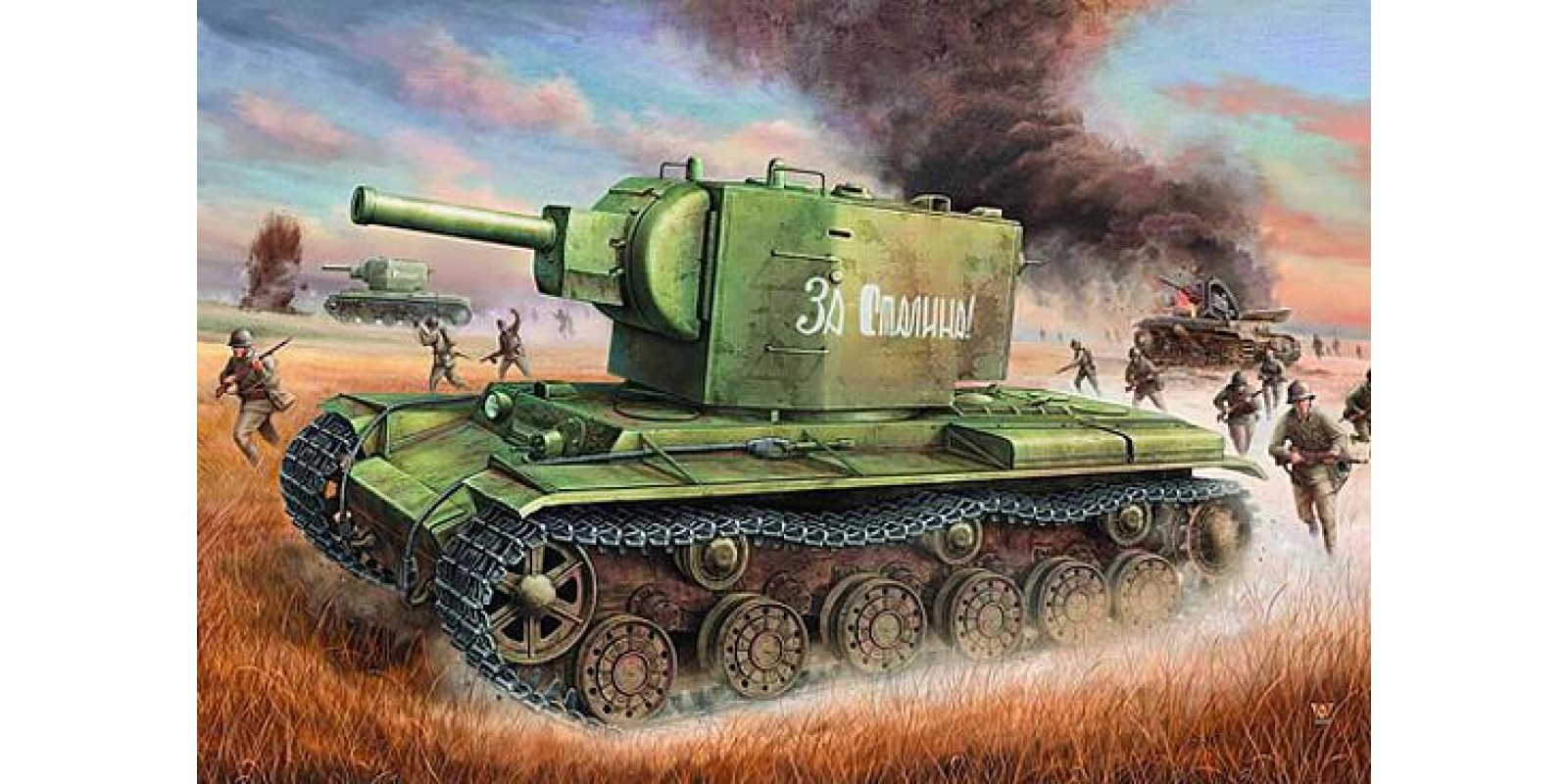 FA750312 1/35 KV-2 Tank