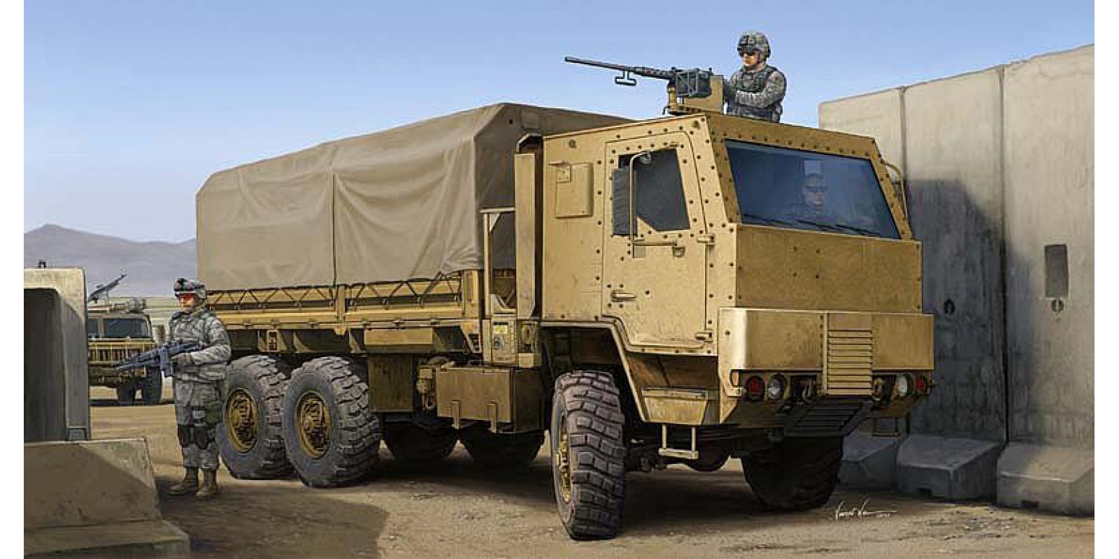 FA751008 1/35 M1083 FMTV Truck with Armor Cab