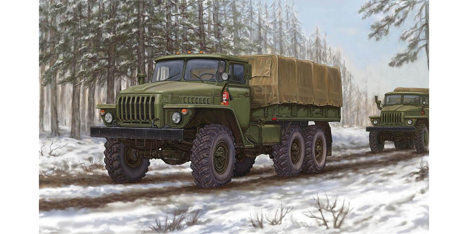 FA751012 1/35 Ural-4320 Truck 