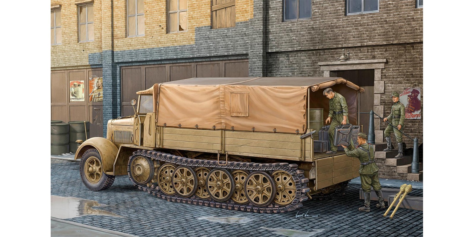 FA751507 1/35 German Sd. Kfz. 7, mittlere Zugkraft