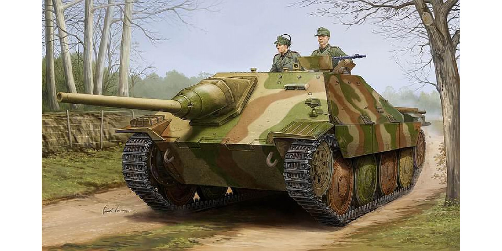 FA755524 1/35 German Jagdpanzer 38 to. Hetzer-Starr